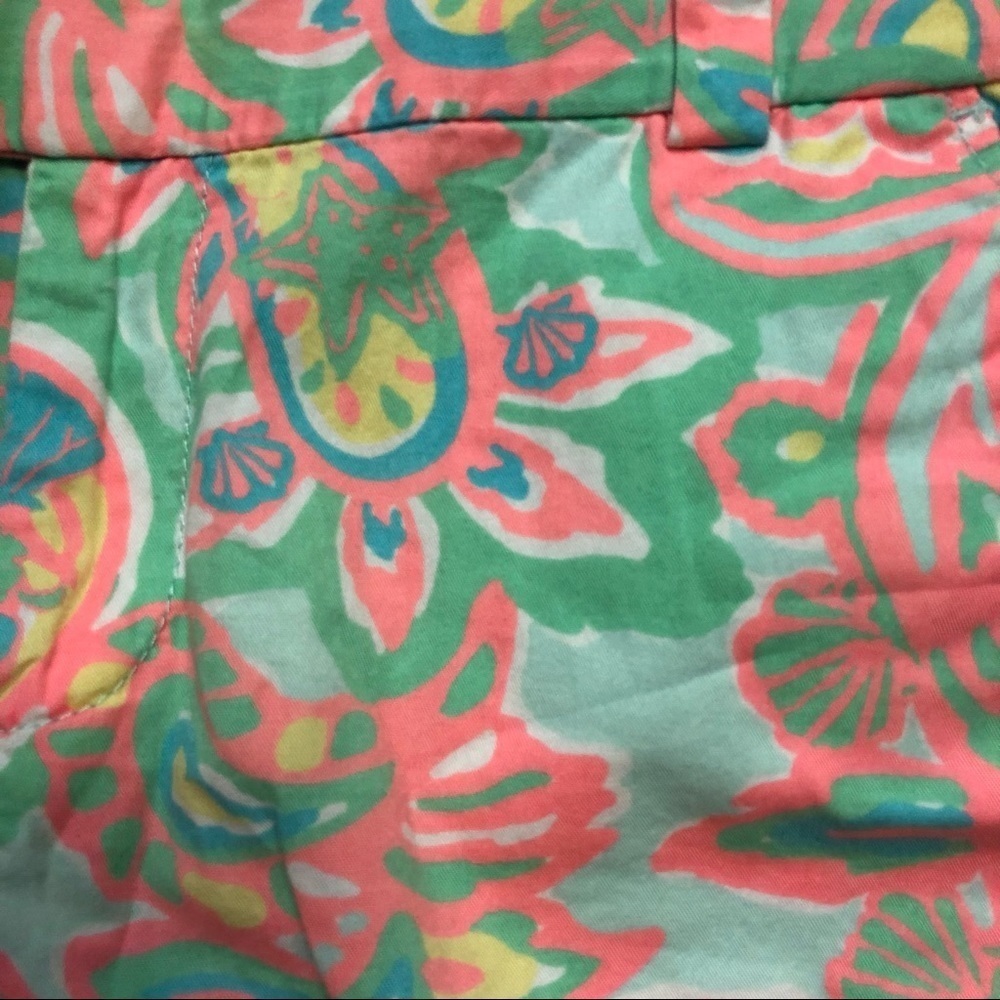 LILLY Pulitzer Barkley shorts sz 6 - Picture 2 of 5